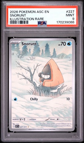 Snorunt graded PSA 9 for sale on eBay