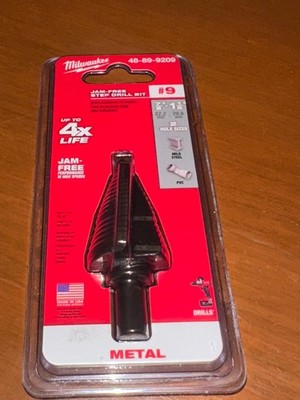 Milwaukee 48-89-9209 No 9 Electric Step Drill Bit