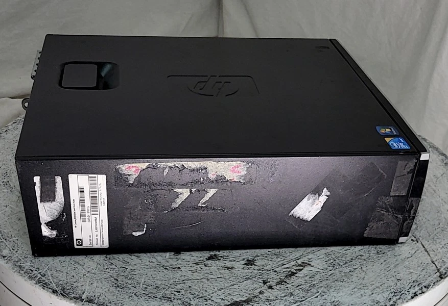 HP Compaq 8000 ELITE Desktop BAREBONES PC SEE NOTES - Image 3 of 4