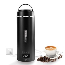 Travel Kettle, Portable Electric Kettle with 4 Temperature Controls, 304 Stai...
