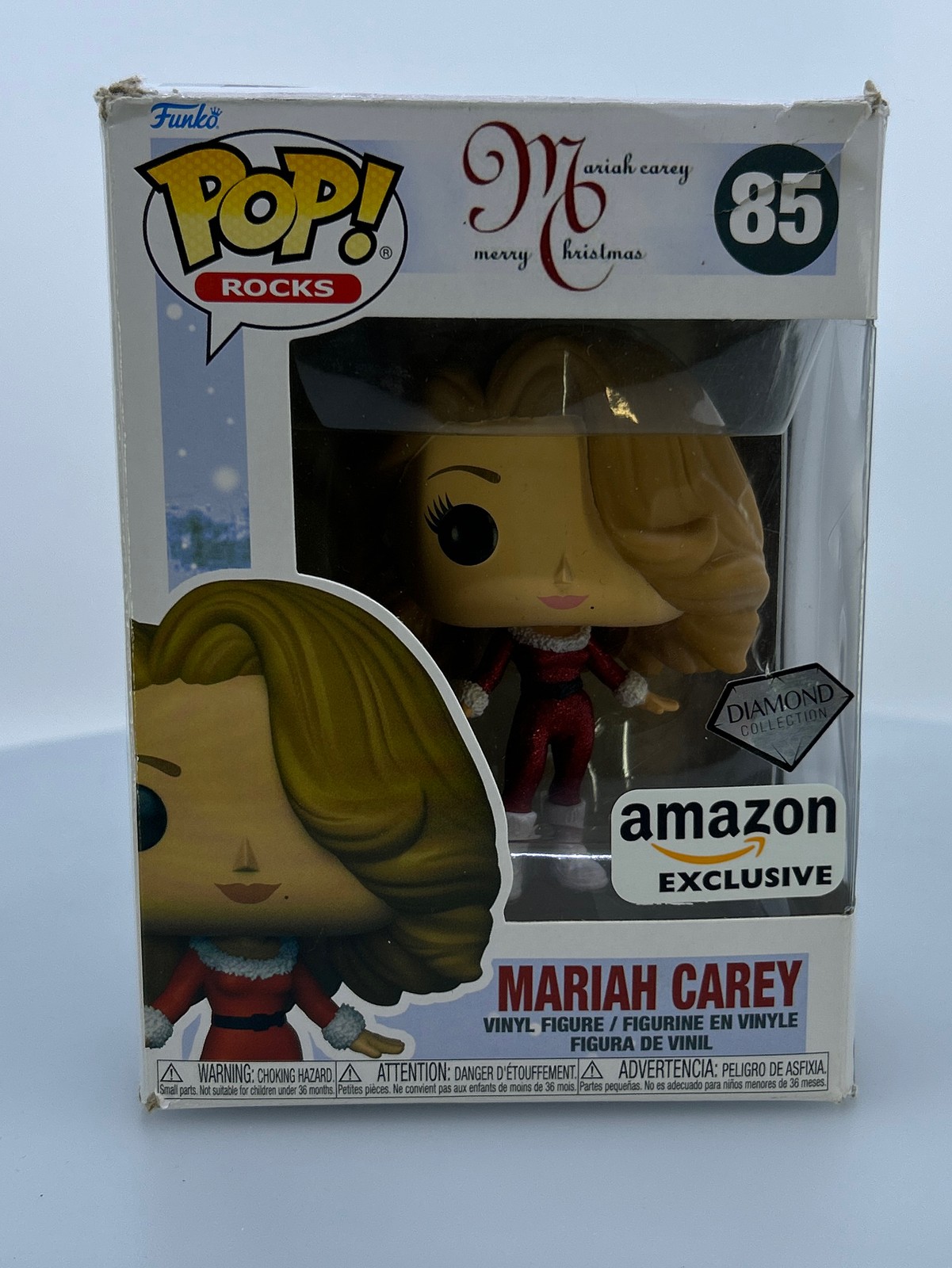 Mariah Carey Christmas Diamond Glitter #85 Damaged Box See Pics