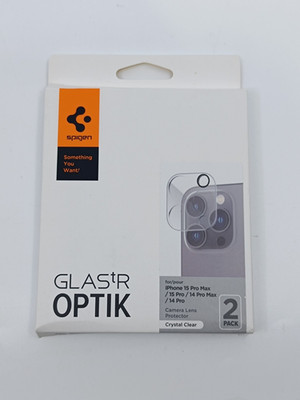 Spigen Optik Kamera Schutz für iPhone 15 Pro Max / 14 Pro Max - 2er Pack Neu