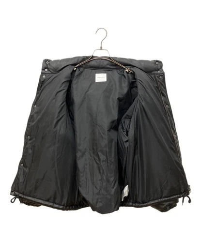Freak's Store Faux Leather Padding Jacket Men's Size M Black image 3