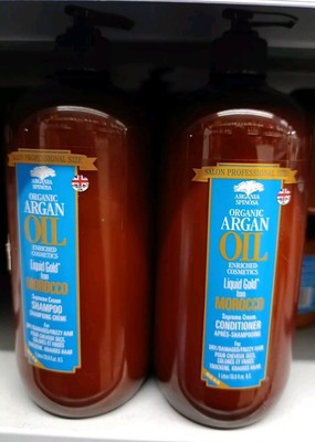 ARGANIA SPINOSA Bio Arganöl HAIR Supreme Shampoo + Conditioner je 1L
