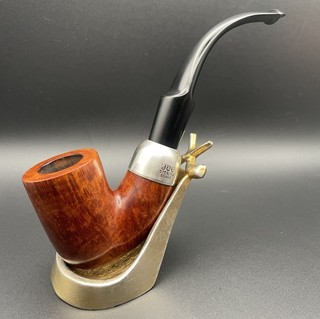 Peterson 309! Pipa tenuta biliardo olandese inglese pre 1962 con condizioni argento