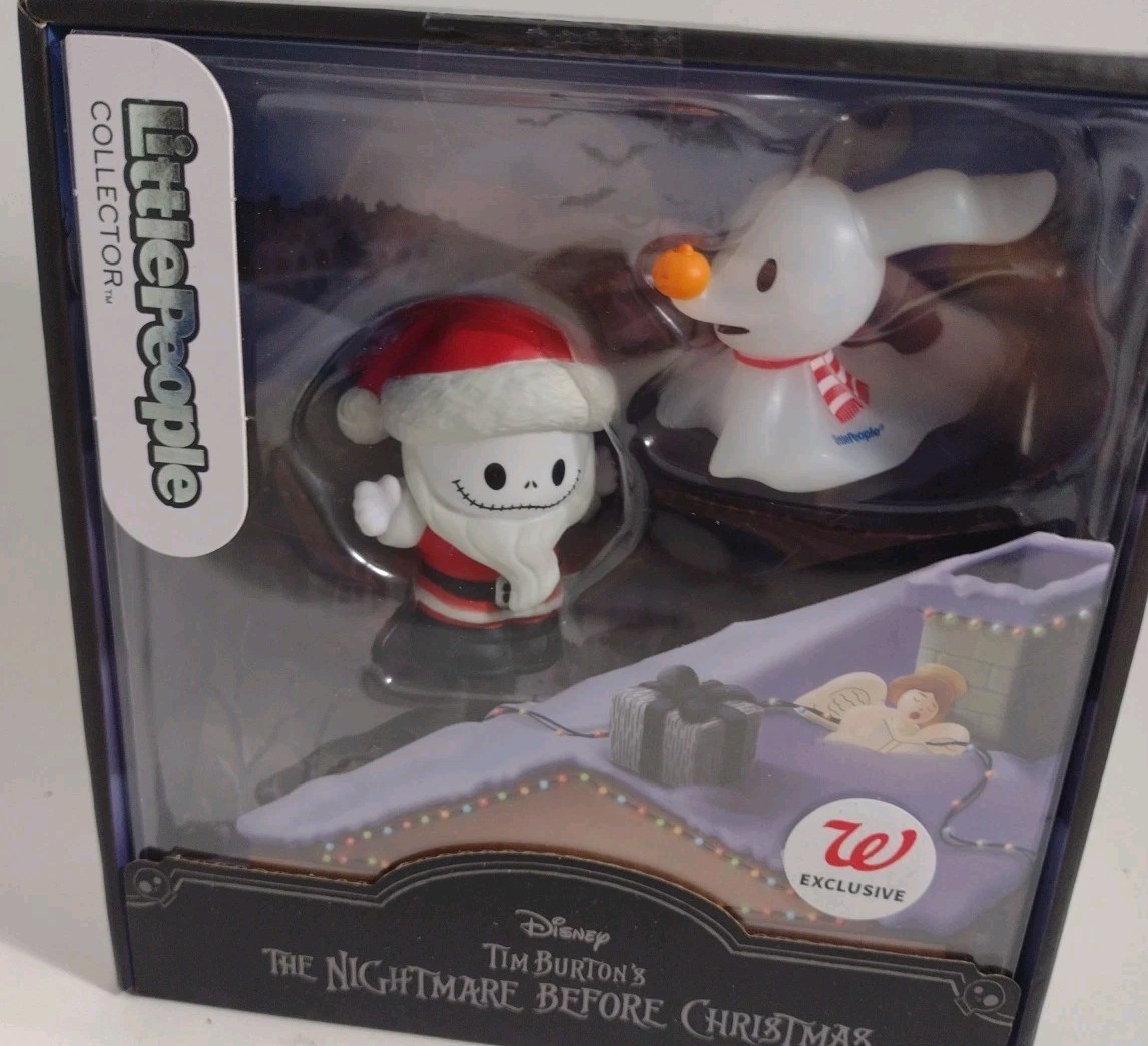 Santa Jack & Zero 2024 Nightmare Before Christmas Little People Collection D3