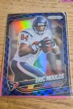 2025 Panini Prizm - Eric Moulds #53 Black & Blue Checker Prizm
