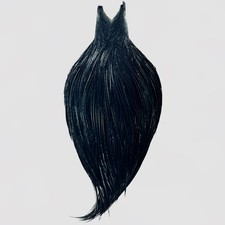 Whiting Gold Grade Black Rooster Cape Premium Dry Fly Hackle