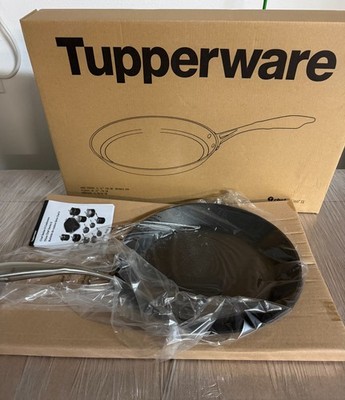 NEW Tupperware Chef Series II 12'' Griddle Pan In Box NIB- OPENED FOR PICS ONLY