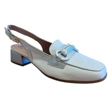 Pitillos 11.151 White Slingback Shoes