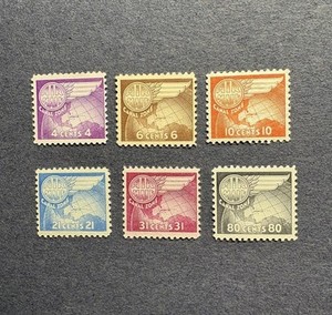 Canal Zone Scott # C21-C26 * MNH Complete Set