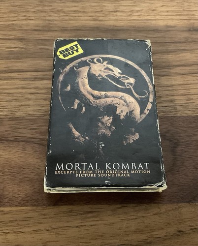 Mortal Kombat Best Buy Exclusive Promo Cassette Tape 1990s MK Movie Soundtrack