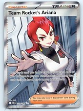 Team Rocket's Ariana 224/182 Pokemon Destined Rivals Ultra Rare on eBay