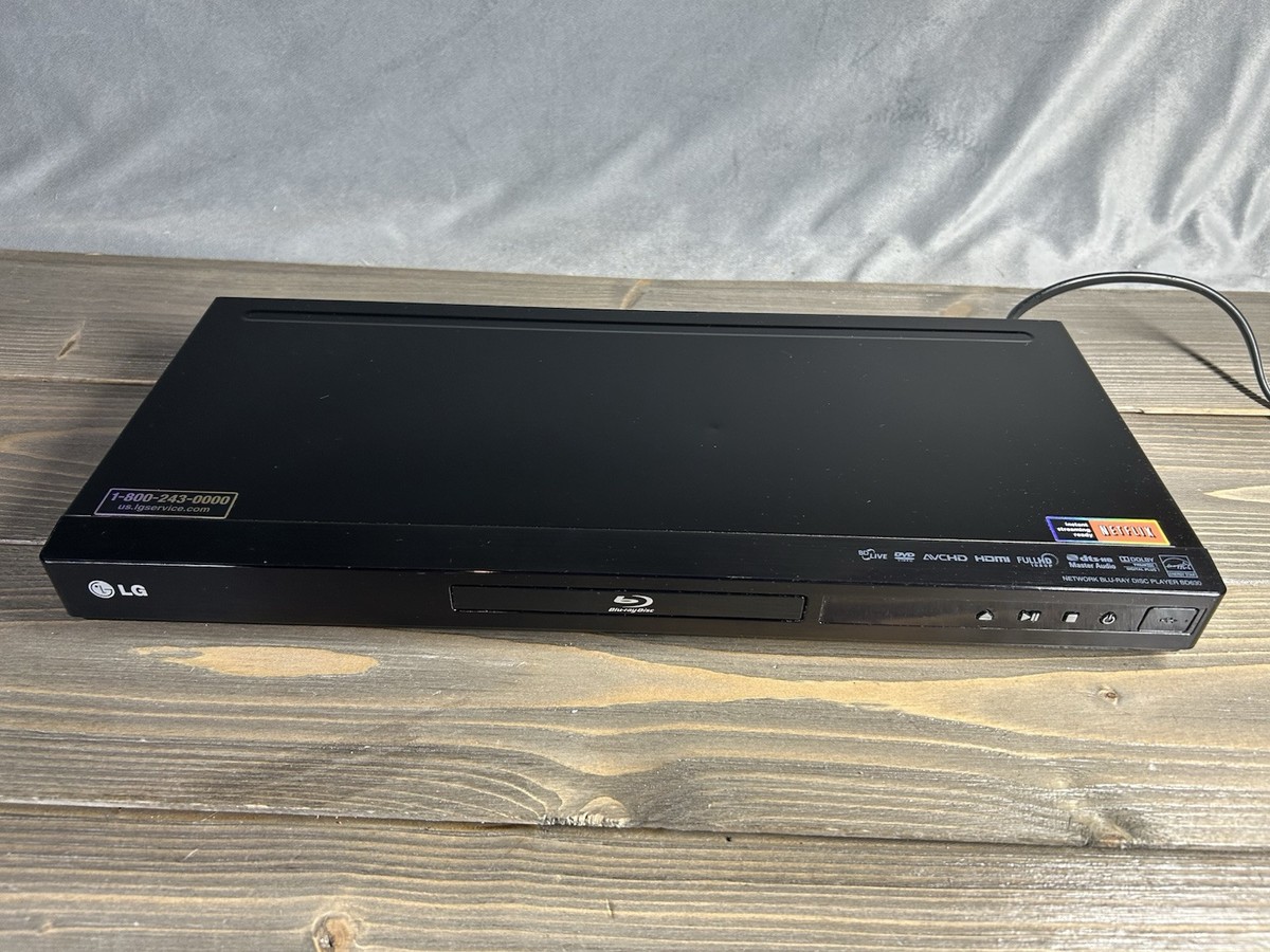 LG BD630 Smart Network Streaming Blu-Ray/DVD Player Netflix No