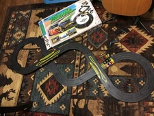 TYCO DAYS OF THUNDER MOVIE RACING SLOT CAR SET 1990 HO BOXED WITH CARS