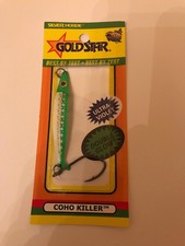 Silver Horde 4441000870 COHO Killer UV/Glow Green Two Face
