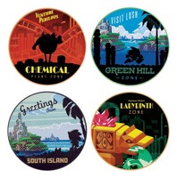 Sonic – The Hedgehog Coaster 4Er-Pack Fanattik