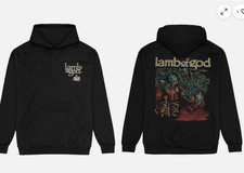 Lamb of God Ashes of the Wake Zip Hoodie Men Women Album Cover Tour Merch S-5XL