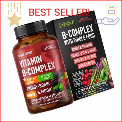Vitamin B Complex - B1 | B2 | B3 | B5 | B6 | Biotin | B12 | 5-MTHF - Astragalus