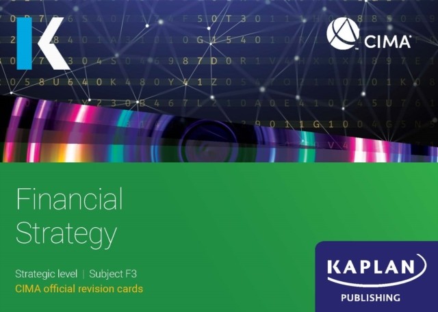 F3 FINANCIAL STRATEGY - REVISION CARDS by KAPLAN (Paperback Book)