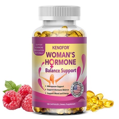 Women Menopause Health Softgel Hormone Emotional Balance Hot Flashes 120 Pills