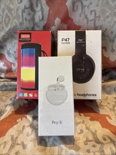 Bluetooth Speaker And Headphones