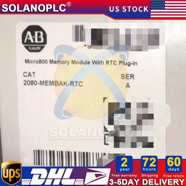 Nuevo sellado AB 2080-MEMBAK-RTC copia de seguridad de memoria, registro de datos, receta, RTC de alta precisión