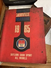 1965 Buick Skylark Gran Sport Factory Service Manual Original Gm Shop Guide 1965 Buick Skylark Gran Sport Factory Service Manual Original Gm Shop Guide