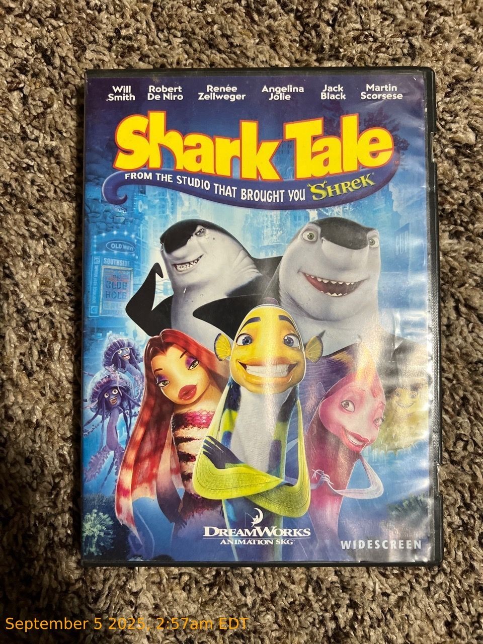 Shark Tale DVD 2004 DreamWorks Widescreen