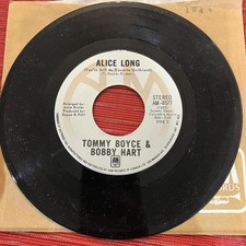 Tommy Boyce & Bobby Hart - Alice Long 45rpm VG+ R34
