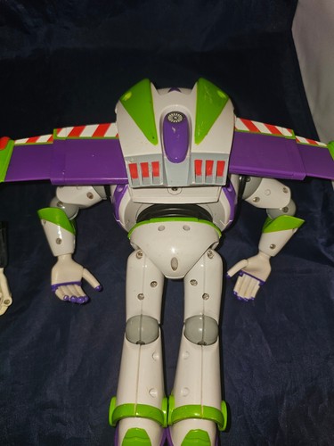 Toy Story Holiday Hero Buzz Lightyear Disney Natale 1998 set parti non testate - Foto 6 di 16