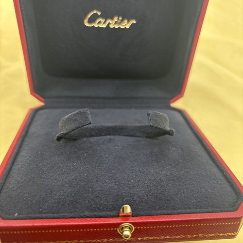 Cartier Red Empty Box Gold Filigree Trim Jewelry Gift Love Bracelet Watch Etc B - Picture 11 of 16