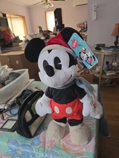 Peluche Topolino Side Stepper Natale Animato e Musicale Vacanze 13” CVS NUOVO