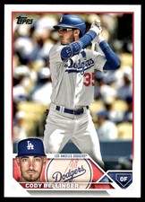 Cody Bellinger 2023 Topps #131 Los Angeles Dodgers FREE SHIPPING AutographDen