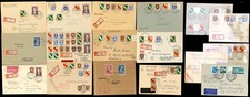 C) Franz&ouml;sische Zone, Interessante Sammlung mit Briefen und Karten (TT02145)