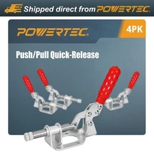 300 lbs Holding Capacity Toggle Clamp Set, 4 PCS for Woodworking Projects