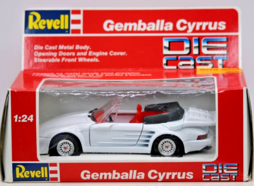 REVELL 1990 Gemballa Cyrrus Car SCALE 1:24 white - Picture 1 of 8