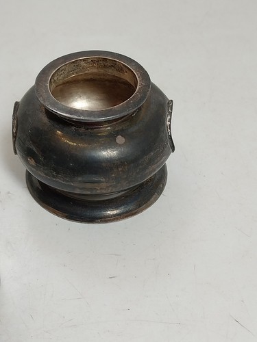 Juego de coctelera de sal y pimienta japonesa de plata esterlina 950 de colección pátina para tetera - Imagen 13 de 18