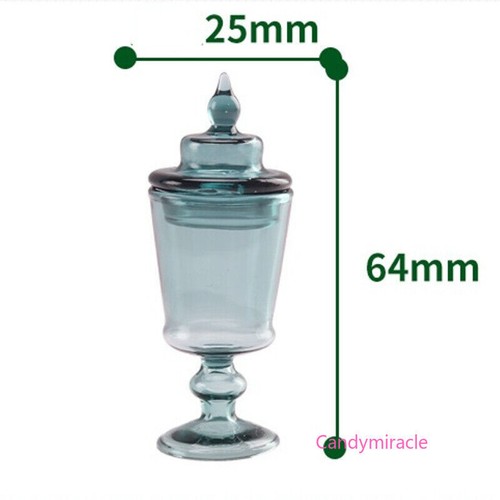 Maßstab 1:12 Puppenhaus Miniatur Süßigkeiten Jars Lebensmittel Glas Flaschen - Bild 5 von 9