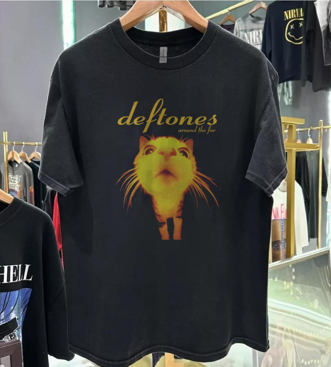 New! Deftones Band T-shirt, Deftones Rare Design Unisex Black T-shirt Size S-5XL