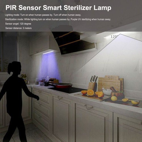 USB Light Sterilizer Wiederaufladbare antibakterielle Desinfektionslampe 99,9% U - Picture 3 of 6