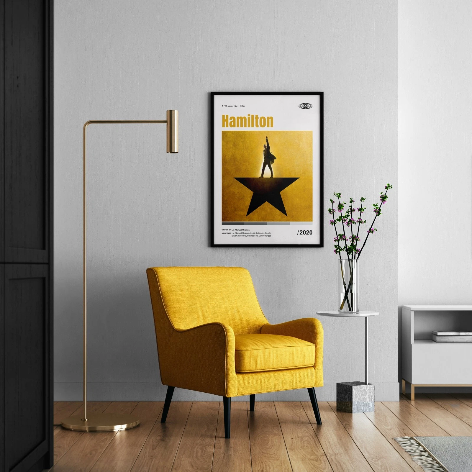 Hamilton Movie Poster Print, Wall Art - Unframed