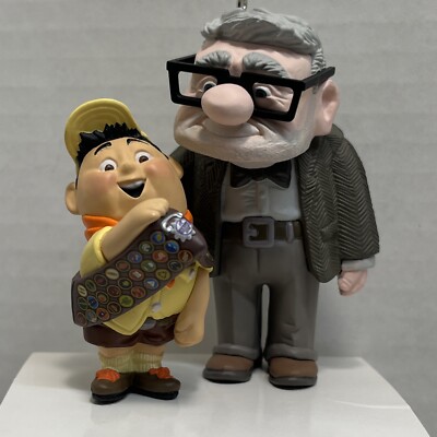 Hallmark UP Disney/Pixar 1st in Legends Series Ellie,BottleCaps, Carl NMIB 2011