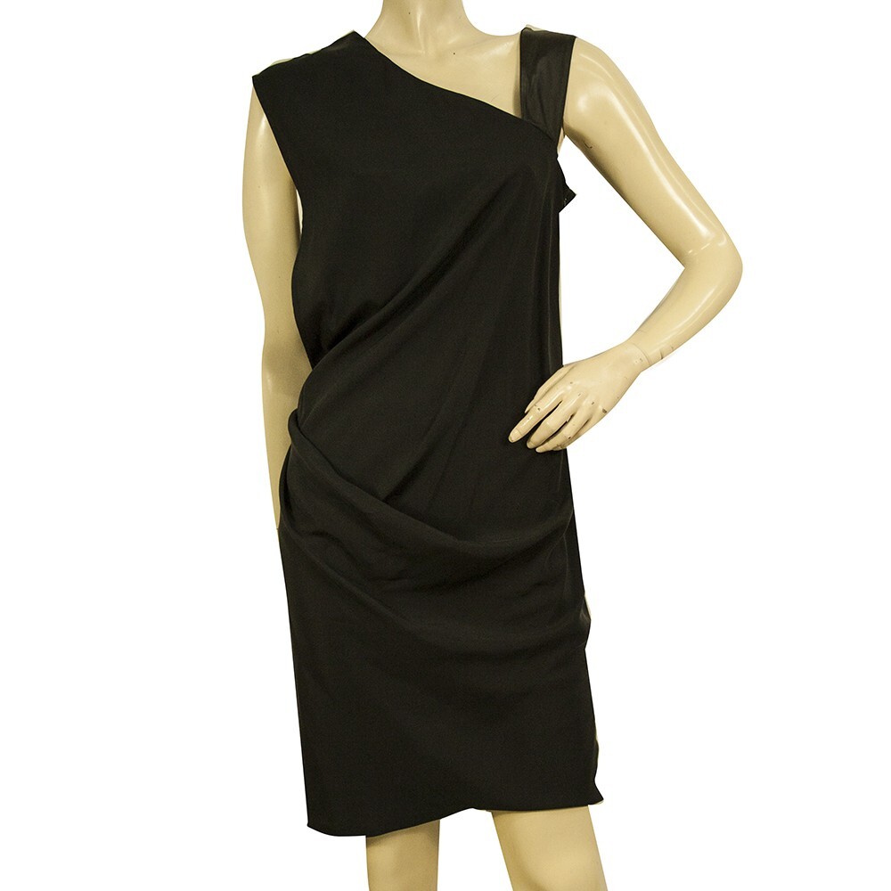 helmut lang asymmetric mini dress Helmut Lang Wind Mini Skirt, Black, Women's, Large, Skirts Mini Skirts