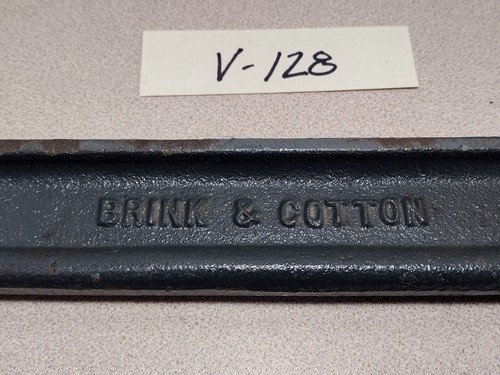 Vintage Brink & Cotton 8” C-clamp No 148-8 (lot V-128) - Picture 2 of 12