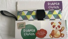 2 Two Little Journey Diaper Clutch Changing Pad New In Box Nib Baby Newborn