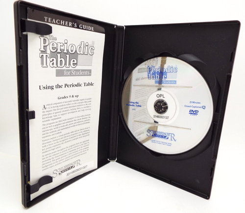 Using The Periodic Table DVD ~ Grades 9 & Up 2004 English & Spanish Ex-library - Picture 5 of 7