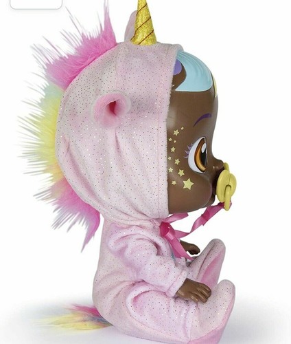 Cry Babies Jassy The Pegasus Baby Doll con Adorabile Pigiama Rosa Morbido Nuovo - Foto 4 di 6