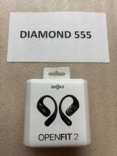 SHOKZ T920 OpenFit2 Open-Ear Buds Black Factory Sealed  6967