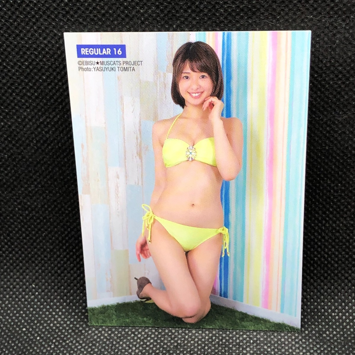 Nanami Kawakami Ebisu Muscats Card RG16 bikini Girl model Japanese